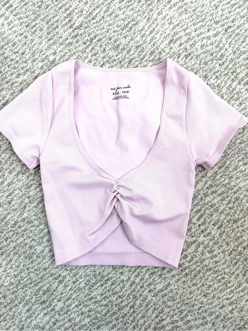 Urban Outfitters Summer Tops Bundle of 4 Tops XS/S Baby Tees Crop Knit Halter - Picture 5 of 10